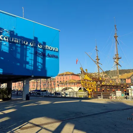 Porto Antico - Aquarium 2Min - Ac - Smart Tv Apartment Genoa Exterior photo