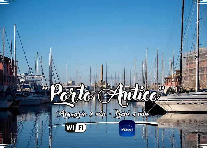 Porto Antico - Aquarium 2Min - Ac - Smart Tv